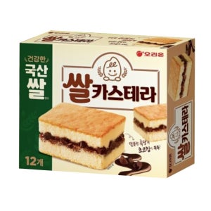 오리온 쌀카스테라, 360g, 1개