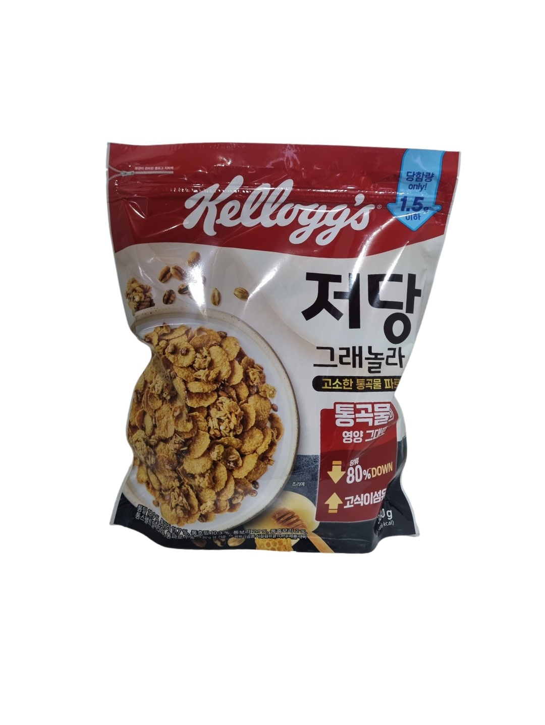 켈로그 저당 그래놀라 고소한 통곡물 파로