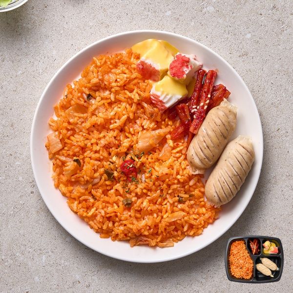 굿스푼 다이어트 김치볶음밥&닭가슴살 소시지 성분 분석