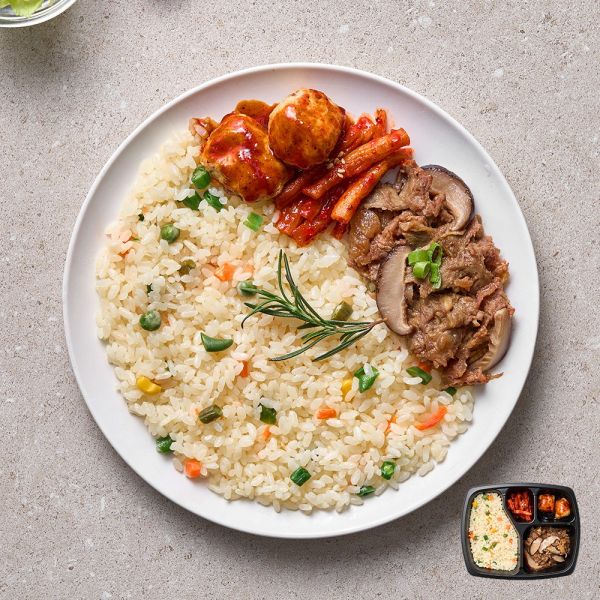 굿스푼 다이어트 야채볶음밥&버섯 소불고기 성분 분석