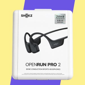 샥즈 골전도이어폰 오픈런 프로 2 OpenRun Pro 2 S820 블랙 러닝 자전거 무선 블루투스 이어폰 골전도