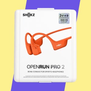 샥즈 골전도이어폰 오픈런 프로 2 OpenRun Pro 2 S820 블랙 러닝 자전거 무선 블루투스 이어폰 골전도