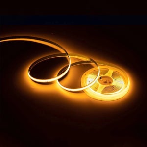 원그리드 컬러 COB LED 스트립 줄조명 5m USB 인테리어 간접조명 옐로우