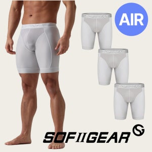 소프투기어 남성 분리형 스포츠 언더웨어 남자 롱드로즈 액티브 AIR 3매세트