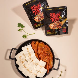 [새벽배송]62년 전통 알품게 삼대인천게장 국내산 비건 스푼키 김치 볶음 80g, 5팩