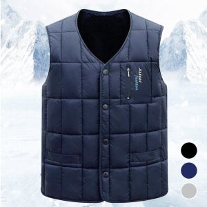 이너 앞 포켓 패딩조끼 겨울 산행 경량 쪼끼 낚시 누빔조끼 헨리넥조끼 보온조끼 안전조끼 남성상의