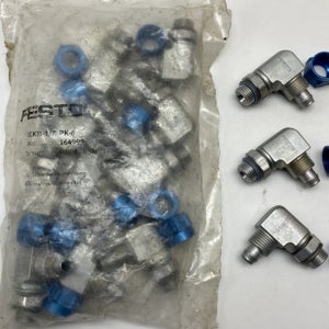 FESTO 직각 관통 플레이트 퀵 조임 커넥터 LCKN-1/8-PK-6 164999 LCK-1/8-PK-6 4470