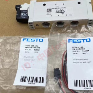 FESTO Festo 솔레노이드 밸브 VUVG-L18-M52-MT-G14-1H2L-W1 578824 574429
