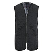 Barbour 바버 내피 BARBOUR QUILTED WAISTCOAT / ZIP IN LINER - BLACK