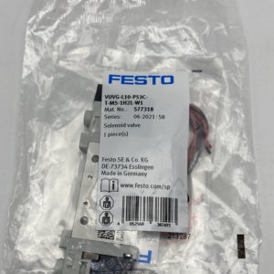 FESTO Festo 솔레노이드 밸브 VUVG-L10-P53C-T-M5-1H2L-W1 577318 566459