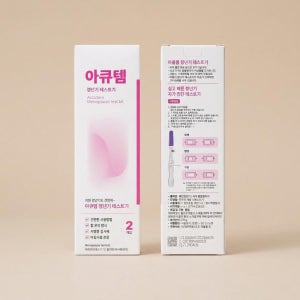 폐경 테스트기 여성 갱년기 호르몬 자가 진단 검사 키트 2개입