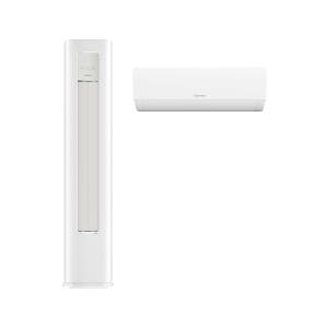 캐리어 멀티형 에어컨 인버터 1등급 2in1 wifi 17평+6평 투인원 전국 설치비포함