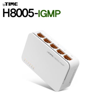 [EFM] ipTiME H8005G-IGMP 5포트 기가 스위칭허브