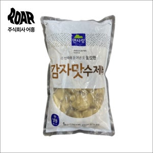 면사랑 감자맛 수제비 (1kg) 수제비 사리