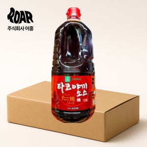 이엔푸드 타코야끼 소스 1.8L 1box (1.8kg x 6통) 타꼬야끼 소스 일식