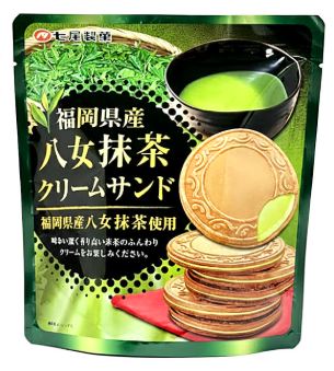 나나오 말차 크림샌드 일본수입과자 말차맛쿠키