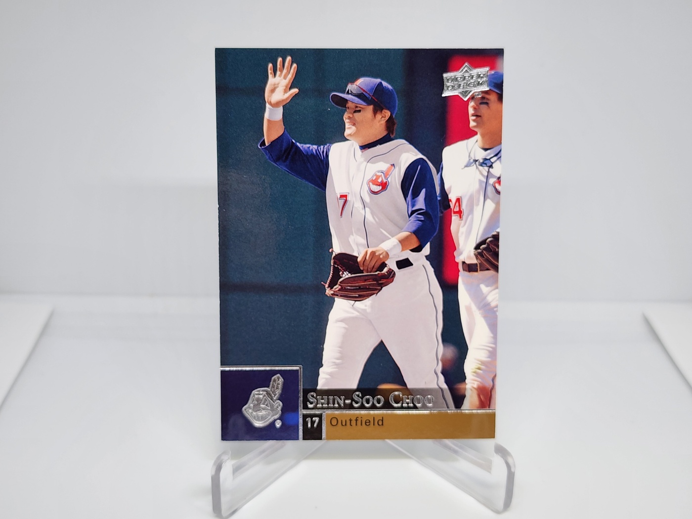 추신수 2009 Upper Deck 클리블랜드 인디언스 MLB 야구카드