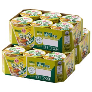 오뚜기 컵누들 참깨라면 37.5g, 18개