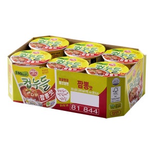 오뚜기 컵누들 짬뽕맛 38.2g, 6개