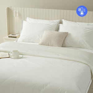 그래피놀 프레임 냉감 컴포터 차렵이불 Q.K(퀸.킹겸용)
