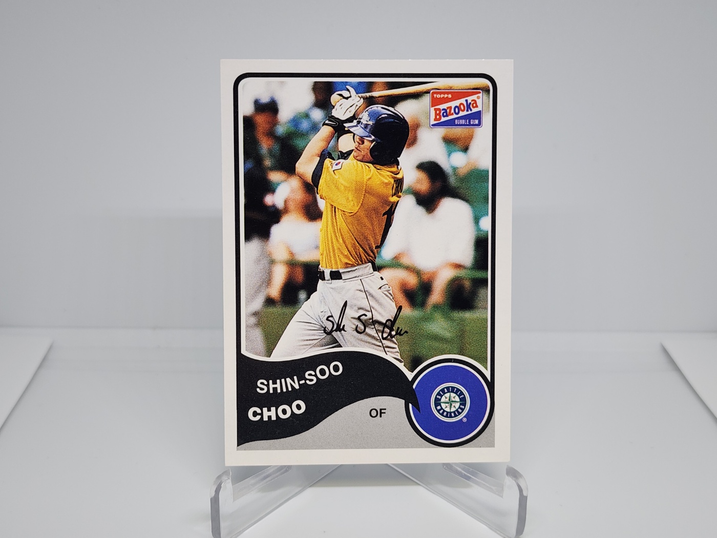 추신수 ﻿2003 Topps Bazooka with full color logo 시애틀 매리너스 MLB 야구카드