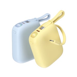 이어맥 팬톤 빌트인 케이블 미니 고속충전 보조배터리 10000mAh 22.5W