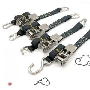 로프 비너 텐셔너 안전 자전거줄 탄력 라쳇 고정 끈 고리 B 버클 8.5m