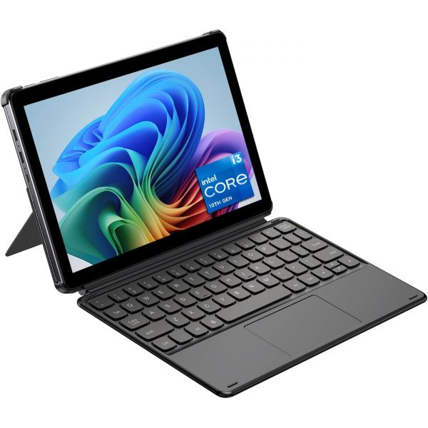 CHUWI 2 in 1 노트북 태블릿 키보드 10.1 인텔 i3 최대 3.9GHz 8GB RAM 256GB SSD Windows PC 대표 이미지