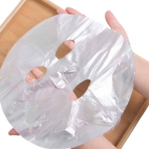 얇은 안면 수분 보습 덮개 24cm 100매 투명 PE 랩핑 페이스 영양팩 커버