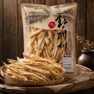 진도물산 황태채 300g 간편한안주 마른안주