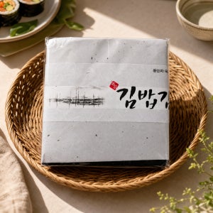 진도물산 국내산 김밥용김 100장 완도 250g