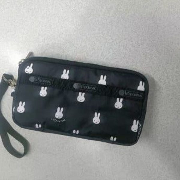 레스포삭 미피miffy 키홀더 라지 3단 포켓 동전지갑 카드지갑