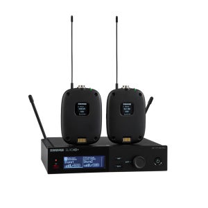 [SHURE] 슈어 SLXD+ 2채널 바디팩 무선 시스템 SLXD14D+