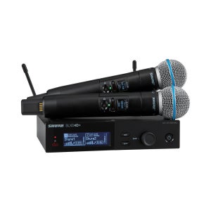 [SHURE] 슈어 SLXD+ 2채널 BETA58 마이크(핸드헬드) 무선 시스템 SLXD24D+/B58