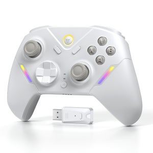 JAMJAKE 무선 게임패드 JXPro 컨트롤러 PC 스위치2 모바일 화이트