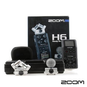 줌 핸디 레코더 H6 ZOOM H-6 휴대용 녹음기 오디오 마이크 윈드스크린 케이스 포함