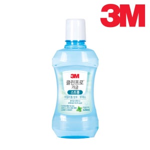 3M 가글 구강청결제 구강세정제 클린프로 스트롱 입냄새제거 충치예방 250ml
