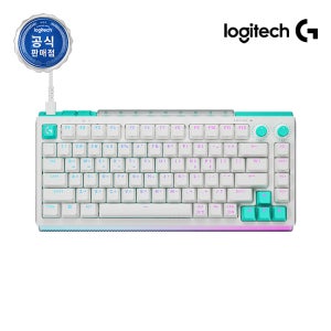 [출시기간한정 사은품 증정]로지텍코리아 공식 G512 X 75 8K 듀얼스왑 게이밍 키보드 화이트, 갈축