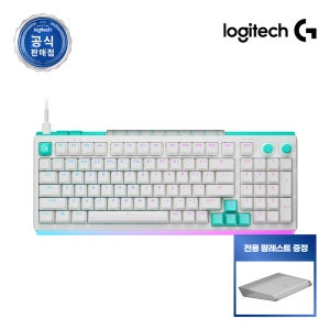 [전용팜레스트증정] 로지텍코리아 공식 G512 X 98 8K 게이밍 키보드 화이트, 적축