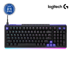 [출시기간한정 사은품 증정] 로지텍코리아 공식 G512 X 98 8K 듀얼스왑 게이밍 키보드 블랙, 갈축