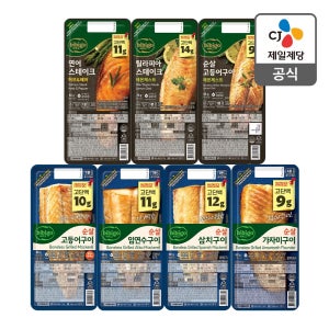 비비고 BEST 생선구이 8팩 (고등어4+연어2+삼치2) 택6