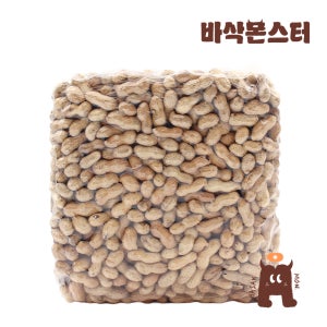 바삭몬스터 볶음 피땅콩 5kg 벌크 / 햇 25년산 햇땅콩 정월 대보름 부럼 껍질땅콩