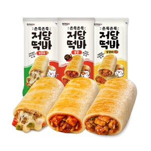 간편식 식사대용떡 쫀득쫀득 한끼고 저당 떡바