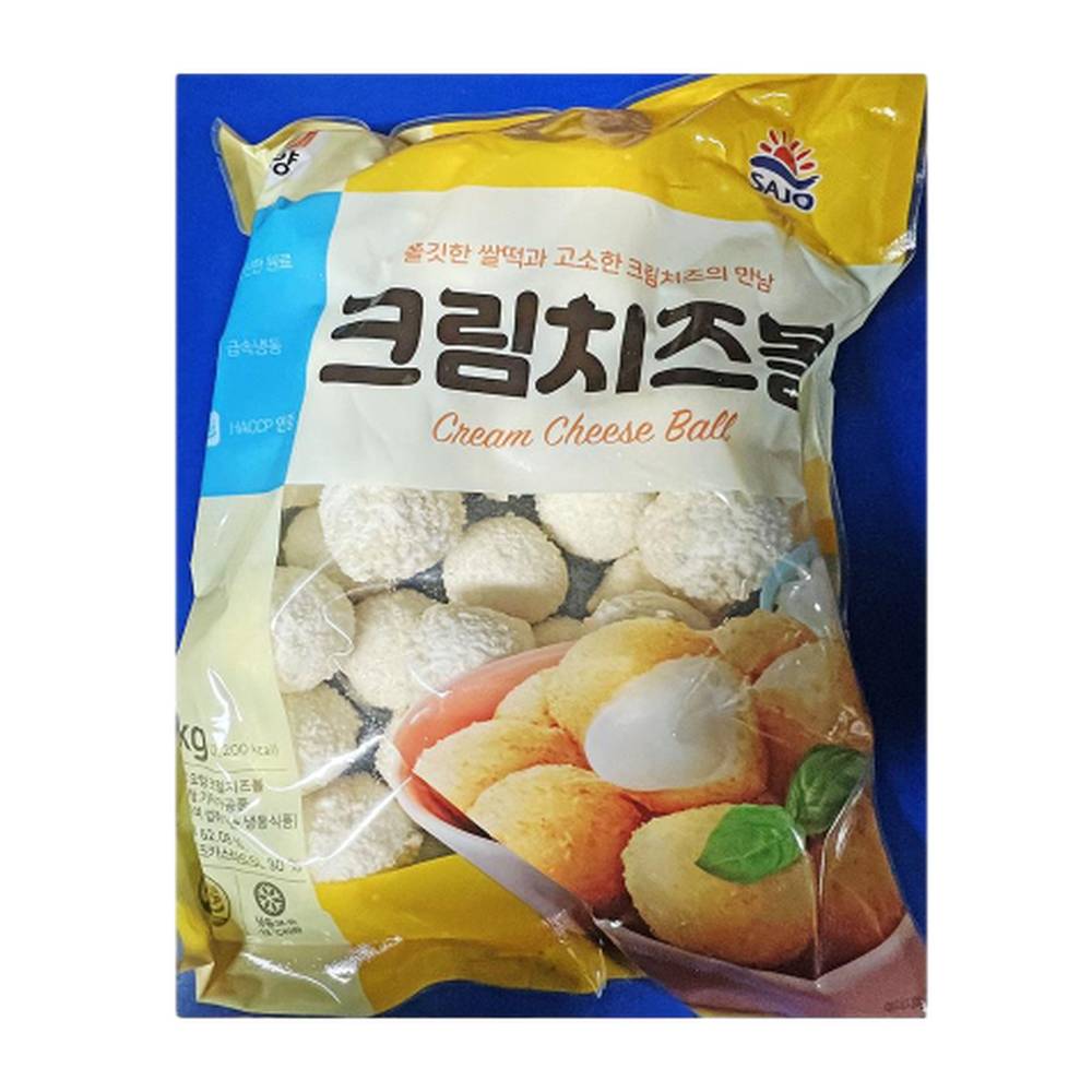 BF 크림치즈볼 사조 찹쌀튀김볼