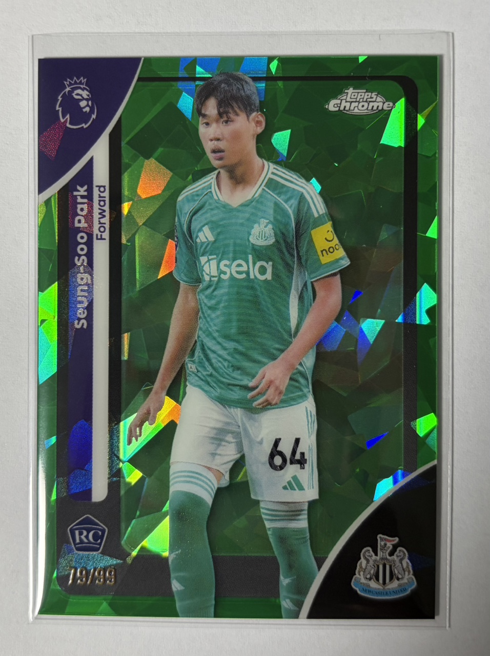 2025-26 탑스 EPL 사파이어 박승수 루키 카드 /99