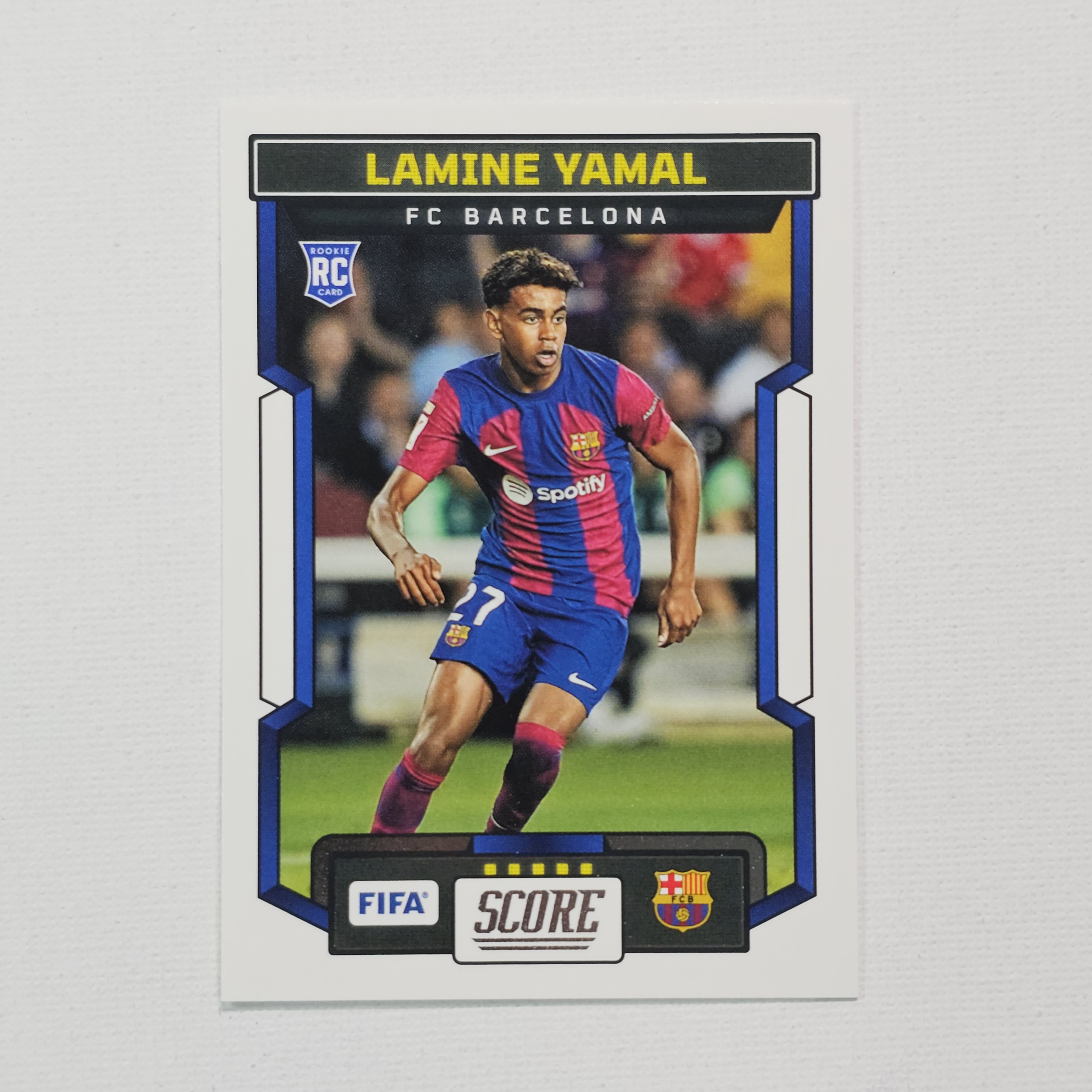 2023-24 Panini Score FIFA #87 Lamine Yamal Rookie RC 라민 야말 축구카드 / SOC-140