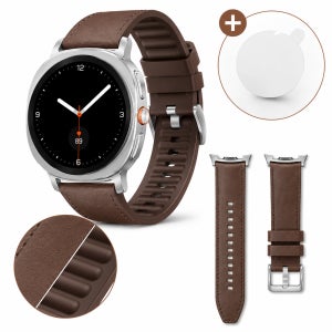 갤럭시워치8가죽스트랩 실리콘 40mm 갤럭시워치8클래식가죽스트랩 밴드 하이브리드 44mm스트랩