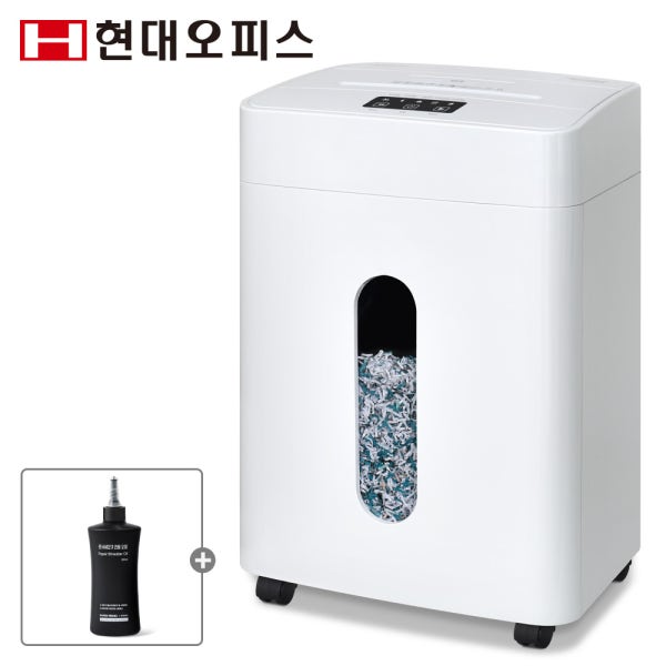 현대오피스 극 저소음 문서세단기 PK-1005CD 중소형 사무실 서류 파쇄기