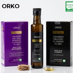 유기농 아마씨 세트(유기농플레이크360g+유기농오일250ml+유기농발효플레이크360g)