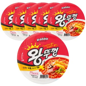 팔도 왕뚜껑 오리지널, 110g, 6개